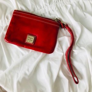 Dooney & Bourke Red Wristlet